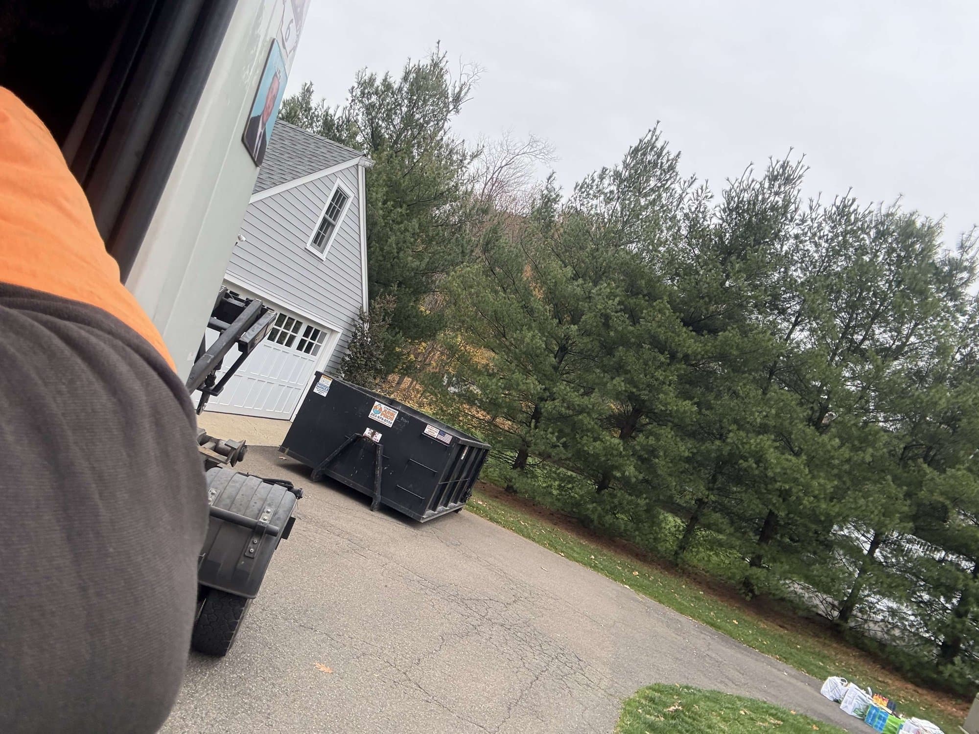 Junk Removal in Darien by Grizzly Junk Pros