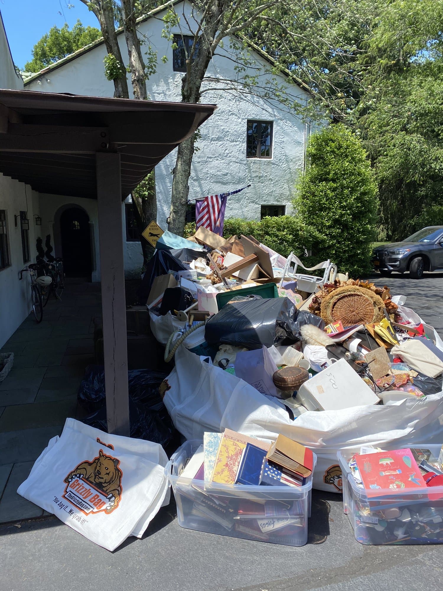 estate-cleanout-loaded in Darien, CT by Stamford Junk Pros