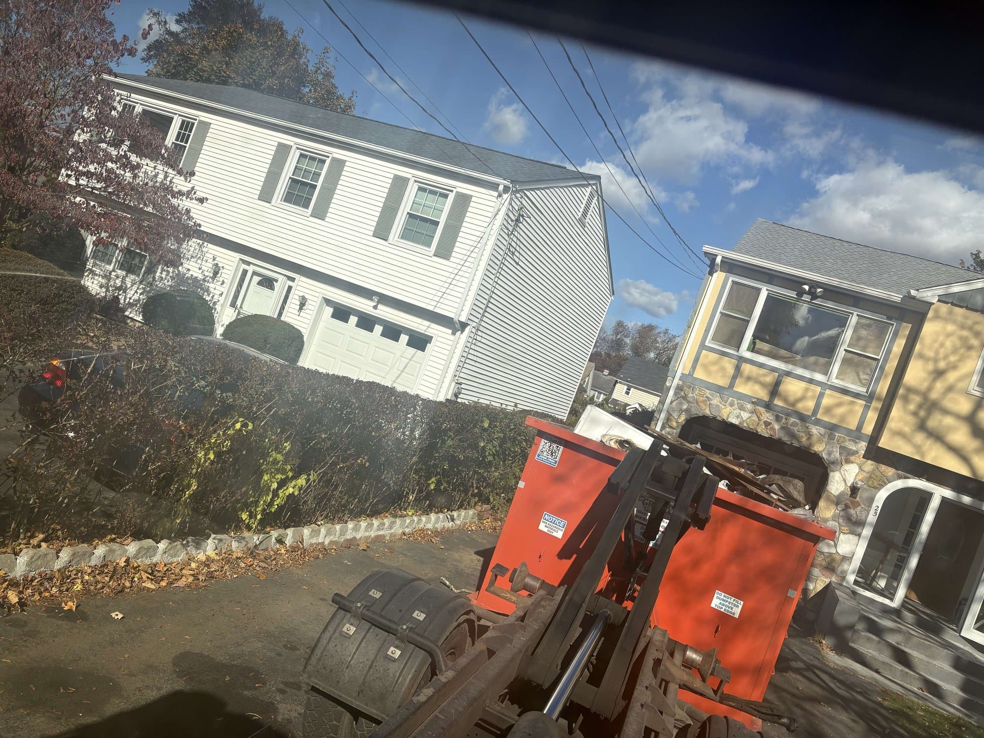 dumpster-delivery-residential in Norwalk, CT by Stamford Junk Pros