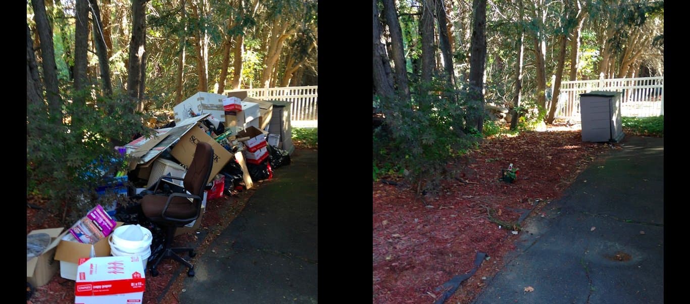 Cleanout services in Fairfield County by Stamford Junk Pros