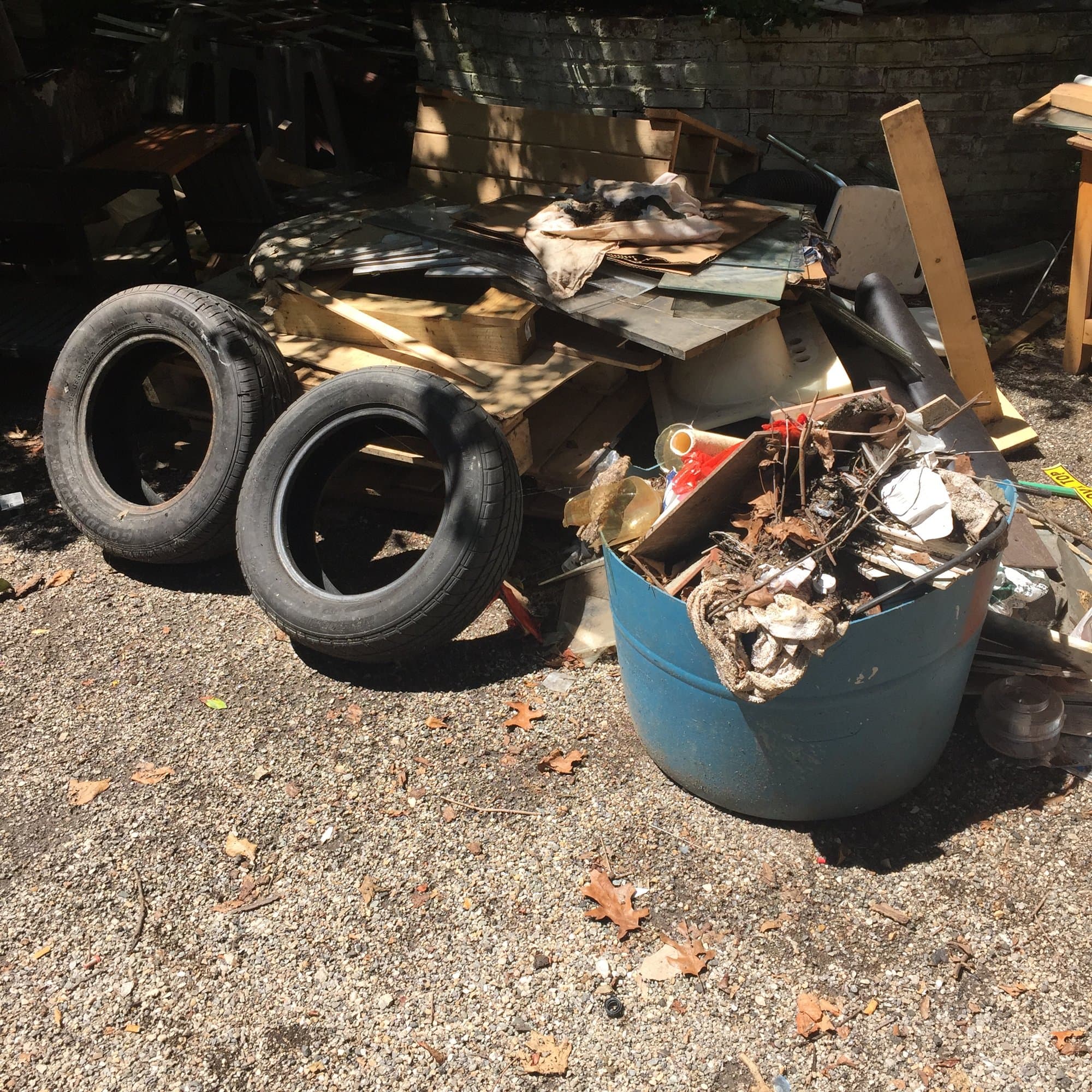 dumpster-drop-miscellaneous-junk in Wilton, CT by Stamford Junk Pros